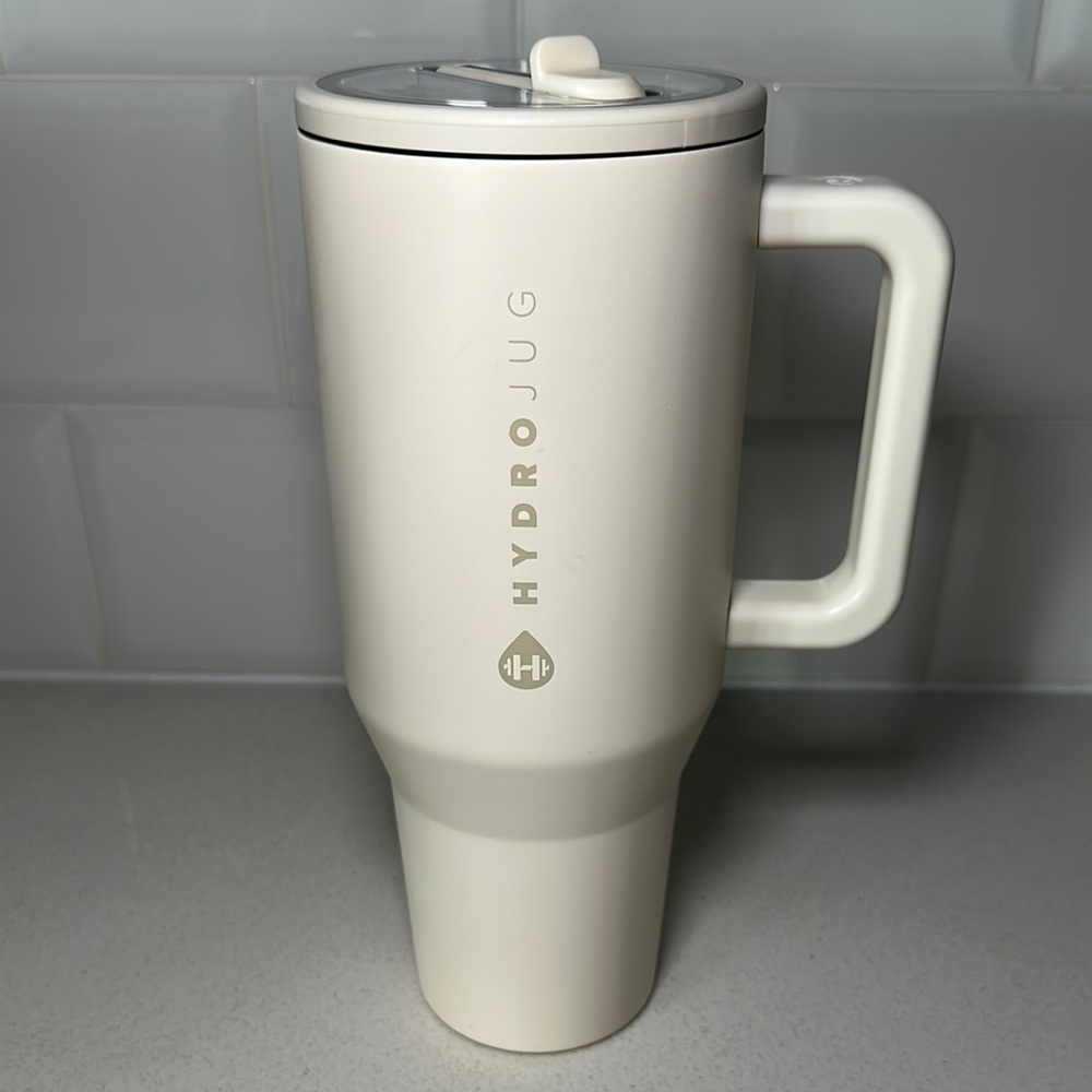 HydroJug Cream Tumbler